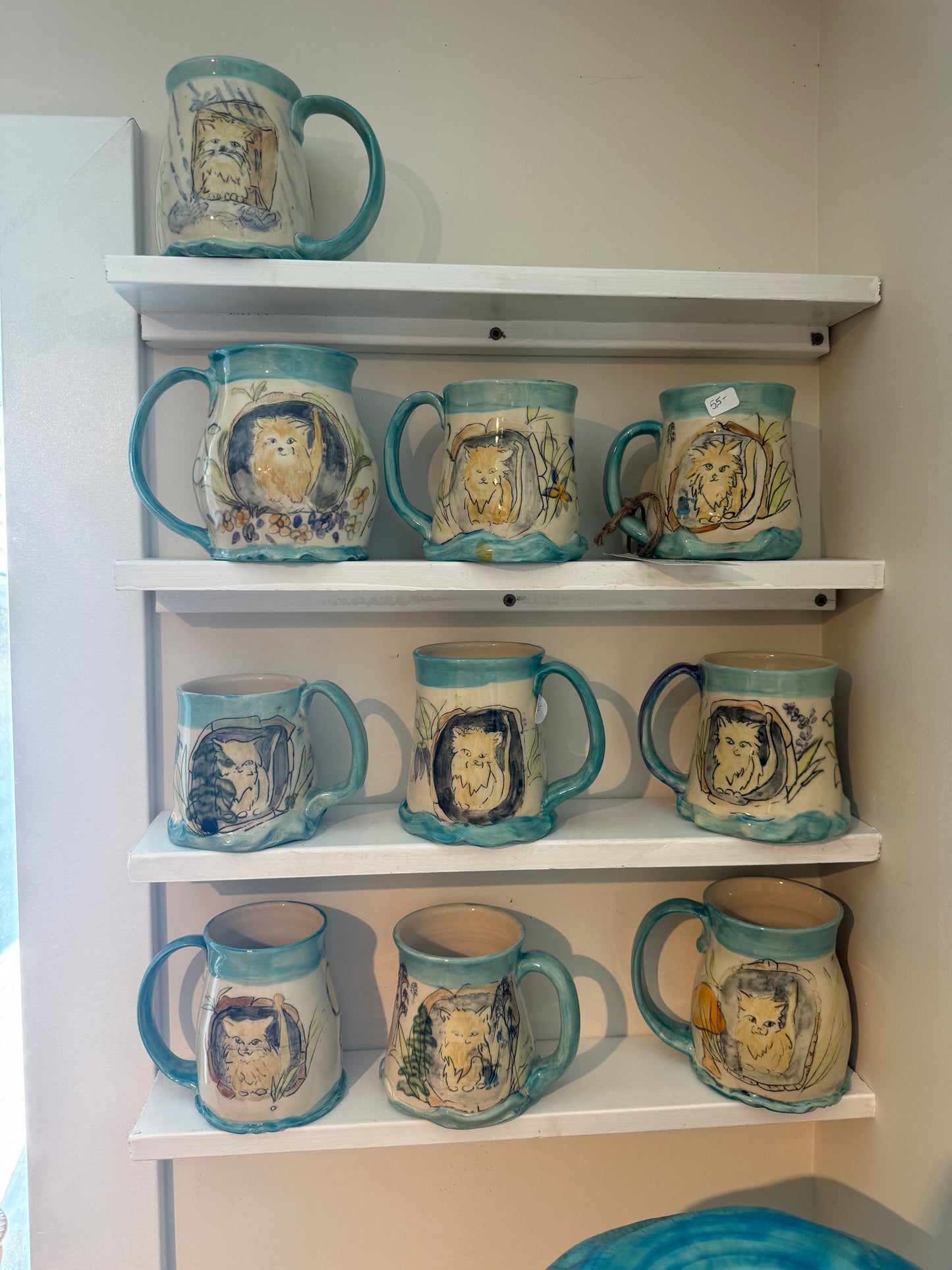 Cat mugs