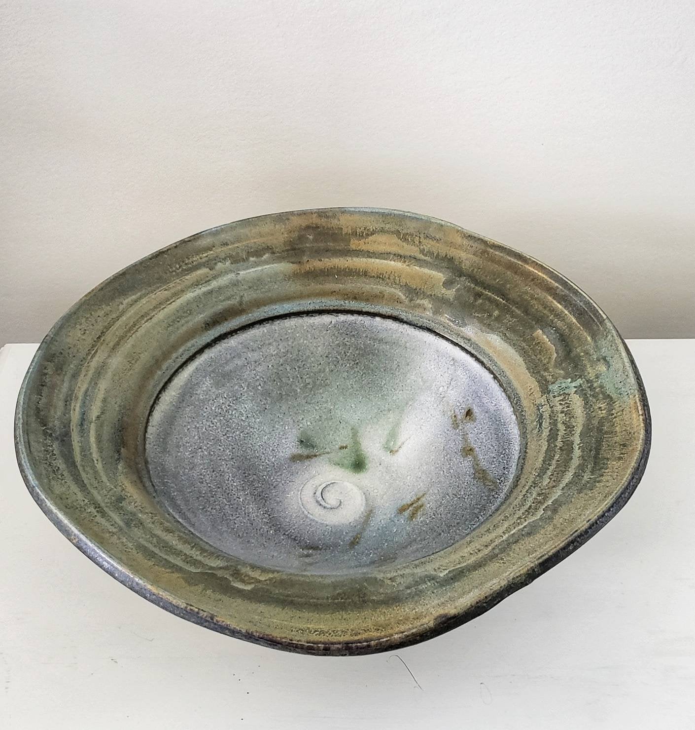 pottery bowl, large