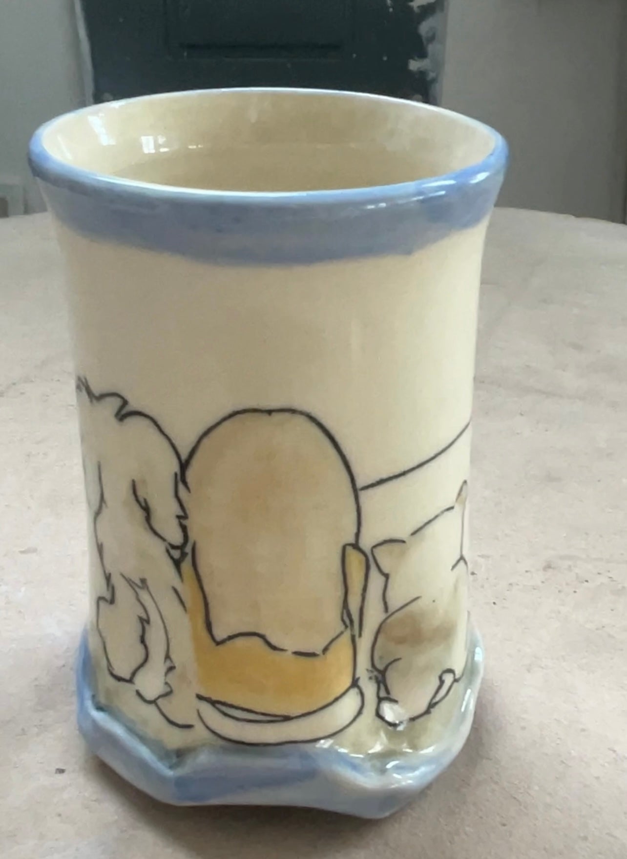 Pottery vase, Soulful moments Vase